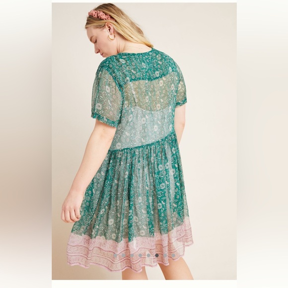 Worn once then dry cleaned Anthropologie Dress - Picture 2 of 8